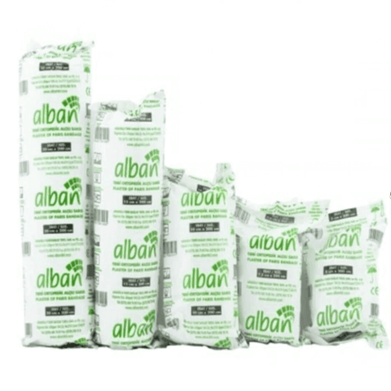 Alçılı Sargı Bezi 10 cm 5 Mt. 2